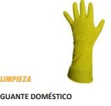 GUANTE LATEX AMARILLO HOUSEHOLD (TALLA: S-M (7-8)) MULTIMARCAS