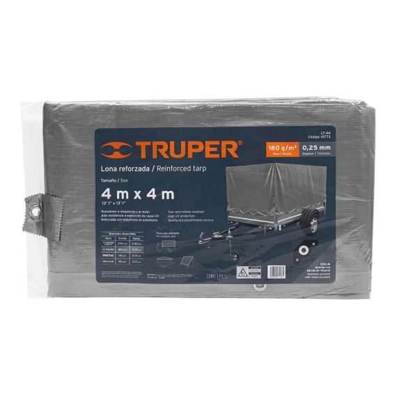 LONA CARPA REFORZADA TRUPER 4X4 MT LT-44  CAB SIMPLE 10773