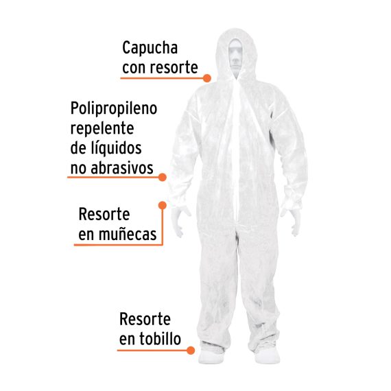 TRAJE AGUA BLANCO (XL) TRUPER 14422 OVEROL