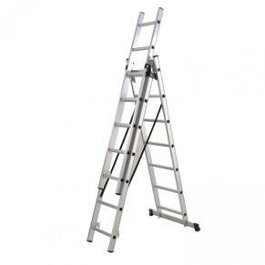 Escala extensible aluminio 3 tramos pro 4,27 mt EVEREST